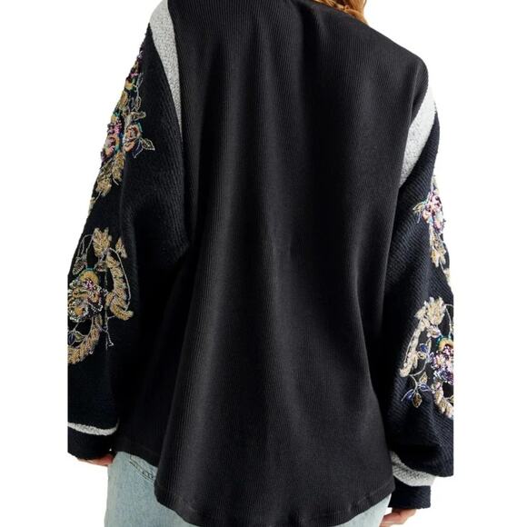 Free People Better Together Long Sleeve Top Size Small - Picture 4 of 13